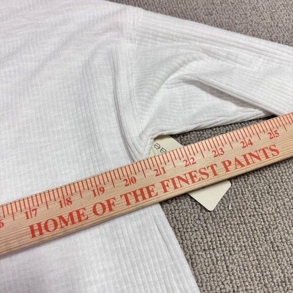 Doe + Rae Sweater Ivory Lightweight Long Sleeve Pullover Women’s Size Medium NWT - Picture 3 of 11